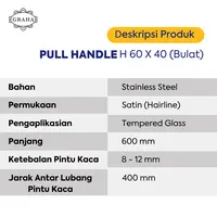 Handle H 60x40 Bulat