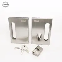 Kunci Grendel Kaca Sliding Ocius 195 Double