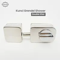 Kunci Grendel Shower Double Kilat