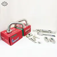 Lever Handle Pegangan Pintu Aluminium Roses Dows Green