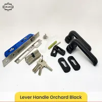 Lever Handle Red Orchard Belluci Black / White - Putih