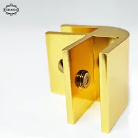 Penjepit Kaca ke Kaca Kaki Singapura L212 GD/2 Way Gold