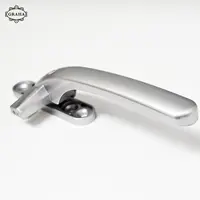 Rambuncis Handle Kunci Jendela Dekkson Silver Dengan Lock