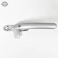 Rambuncis Handle Kunci Jendela Dekkson Silver Dengan Lock