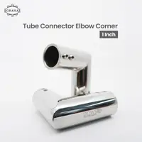 Tube Connector Elbow Corner Penghubung Pipa ke Pipa 1 Inch