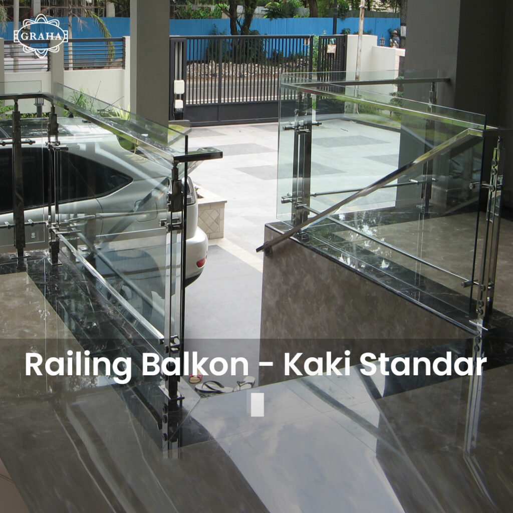 Beberapa Model Railing Balkon Kaca Berdasarkan Aksesoris