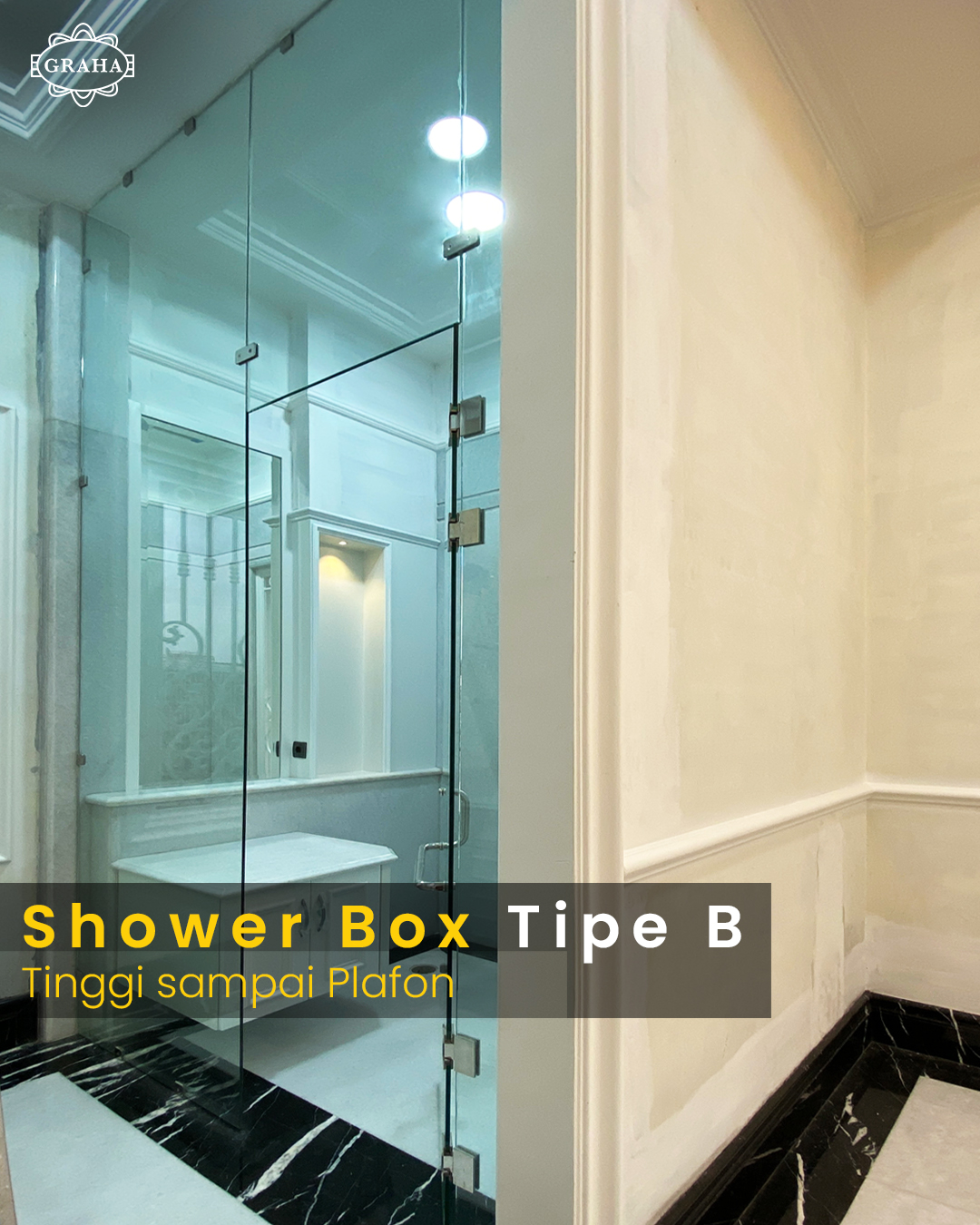 Macam-Macam Shower Box Tipe B
