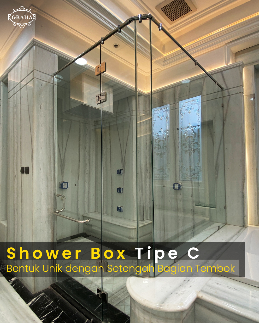 Macam-Macam Shower Box Tipe C