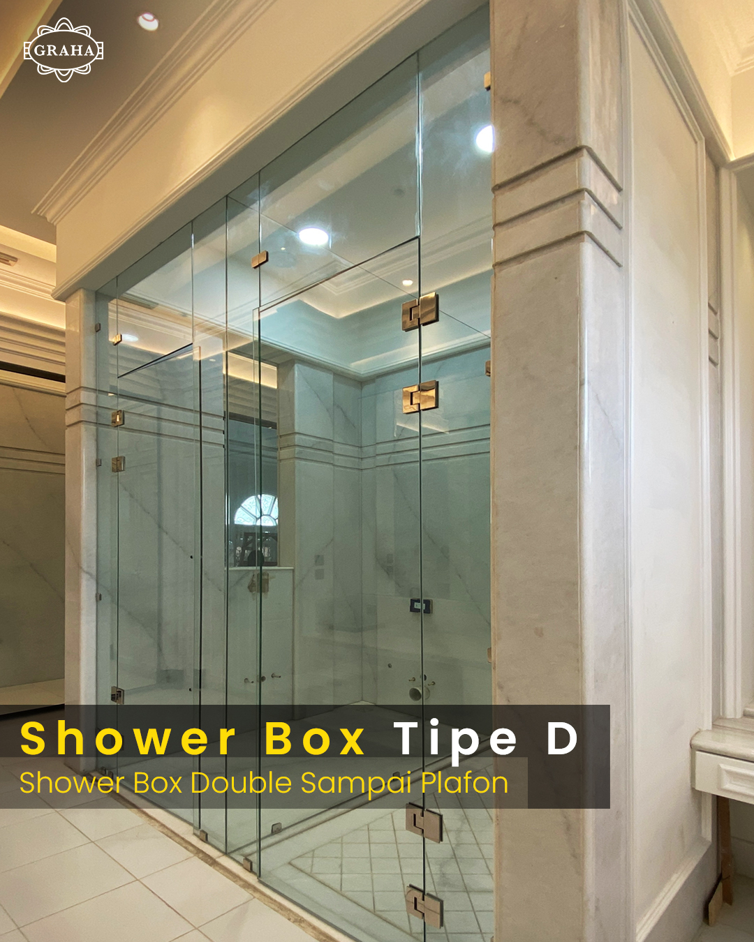 Macam-Macam Shower Box Tipe D