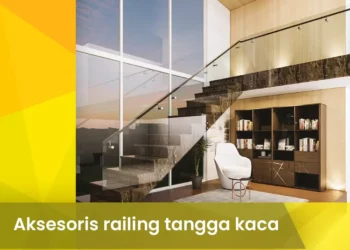 Aksesories Railing Tangga Kaca