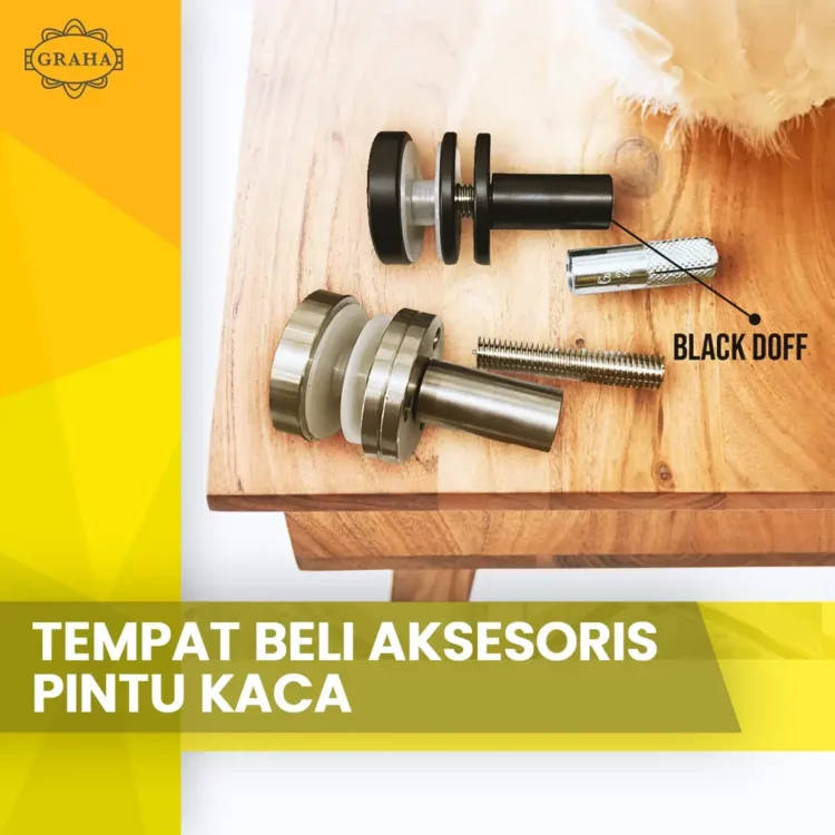 Tempat Beli Aksesoris Pintu Kaca
